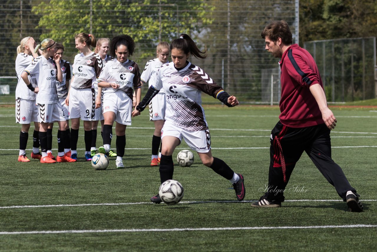 Bild 137 - B-Juniorinnen Ellerau - St. Pauli : Ergebnis: 1:1